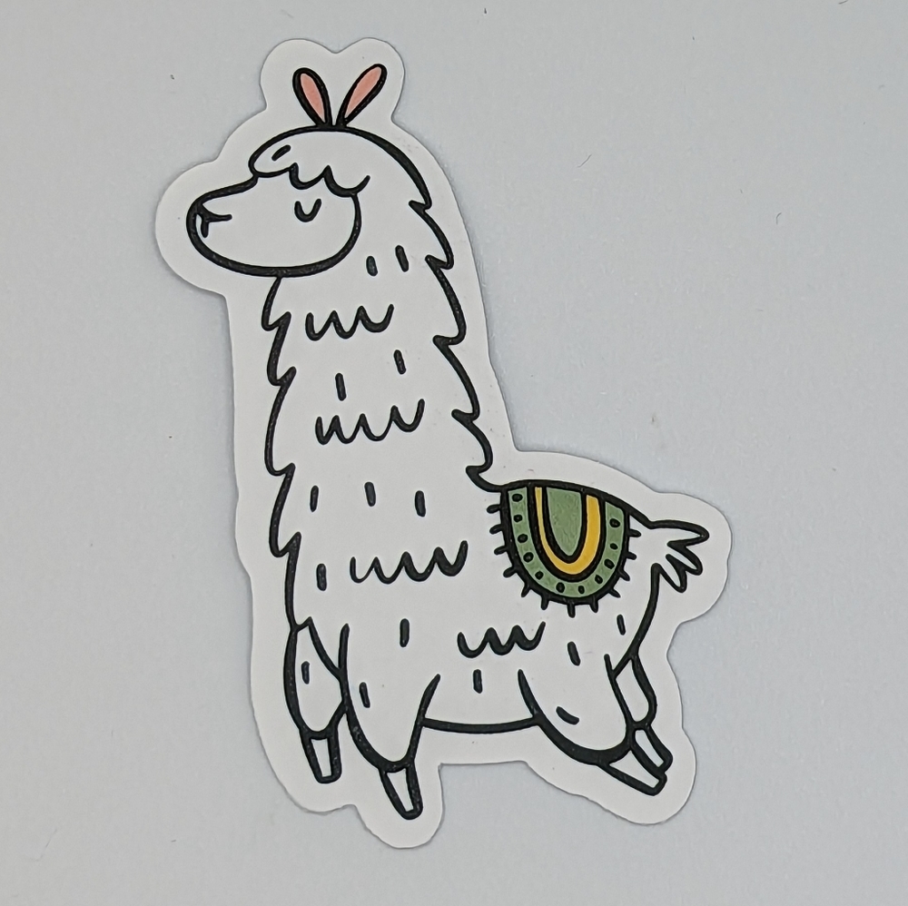 Llama Sticker